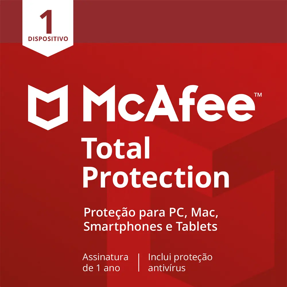 Licença original McAfee AntiVirus 2024